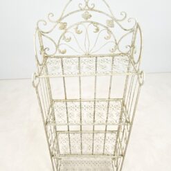 Provanso stiliaus, sulankstoma sodo lentyna 34x61x169 cm