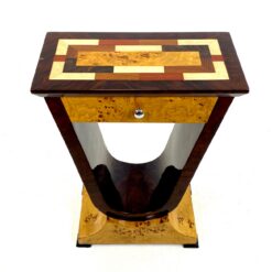 Art deco stiliaus riešutmedžio faneruotės spintelė 30x58,5x80 cm