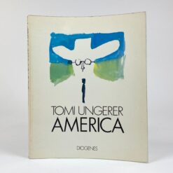 Tomi Ungerer knyga "AMERICA. Zeichnungen 1956 - 1971" 22x27x1,5 cm