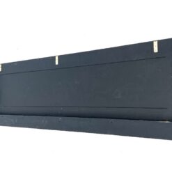 Sieninis, pakabinamas veidrodis su mediniu rėmu 6×115,5×34 cm