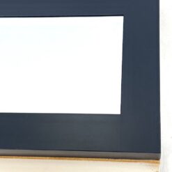 Sieninis, pakabinamas veidrodis su mediniu rėmu 6×115,5×34 cm