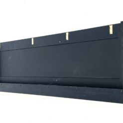 Sieninis, pakabinamas veidrodis su mediniu rėmu 6×115,5×34 cm