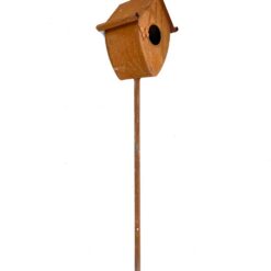 Įsmeigiamas sendinto metalo inkilėlis 14×16,5×85 cm