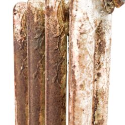 Senovinis, ketaus keturių segmentų radiatorius 14x34x98 cm