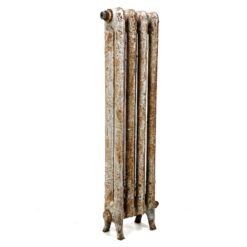 Senovinis, ketaus keturių segmentų radiatorius 14x34x98 cm