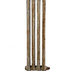 Senovinis, ketaus keturių segmentų radiatorius 14x34x98 cm