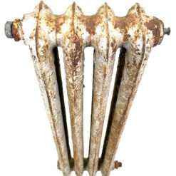 Senovinis, ketaus keturių segmentų radiatorius 14x34x98 cm