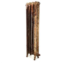 Senovinis, ketaus keturių segmentų radiatorius 13x31x98 cm