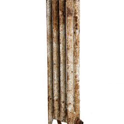 Senovinis, ketaus keturių segmentų radiatorius 13x30x98 cm