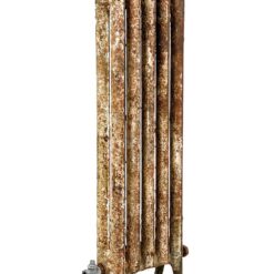 Senovinis, ketaus penkių segmentų radiatorius 13x41x98 cm