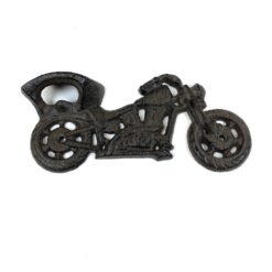 Ketaus pakabinamas butelių atidarytuvas – dekoracija Motociklas 3x19x8,5 cm