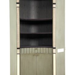 Sendinta gaubtos formos knygų lentyna su apatine spintele 51x134x204 cm