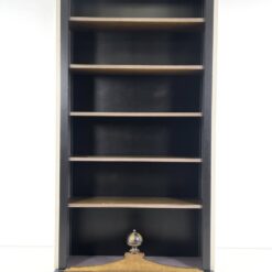 Art Nouveau stiliaus knygų lentyna su apšvietimu 42,5×124,5×255 cm