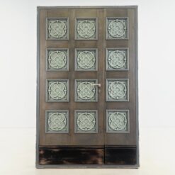 Dvigubos vidaus durys su stakta ir užraktu 12,5x138,5x214,5 cm