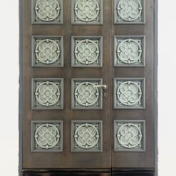 Dvigubos vidaus durys su stakta ir užraktu 12,5×138,5×214,5 cm