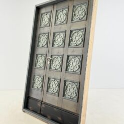 Dvigubos vidaus durys su stakta ir užraktu 12,5×138,5×214,5 cm