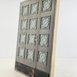Dvigubos vidaus durys su stakta ir užraktu 12,5×138,5×214,5 cm