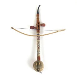 Dekoratyvinis suvenyrinis egiptietiškas styginis instrumentas rebabas 58x13x7,5 cm