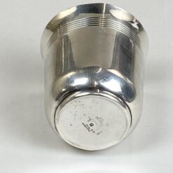 Prancūziška Gallia by Christofle sidabruoto metalo taurelė 180 ml 7x7x7,5 cm