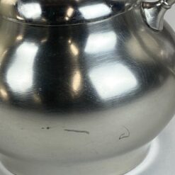 Vintažinis olandiškas Metawa Holland Pewter alavinis trijų dalių arbatos/kavos servizas