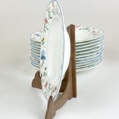 Porcelianiniai Villeroy & Boch serijos Mariposa sriubos dubenys 12 vnt. komplektas 24x24x3,5 cm