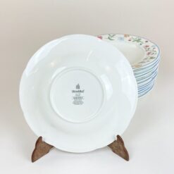 Porcelianiniai Villeroy & Boch serijos Mariposa sriubos dubenys 12 vnt. komplektas 24x24x3,5 cm