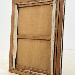 Aliejiniais dažais ant drobės tapyta Dievo Motinos, laikančios nukryžiuoto Jėzaus Kristaus kūną, scena (pieta) mediniame rėme 8×74,5×95 cm