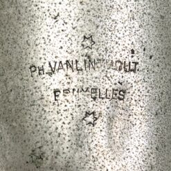 Senovinis belgiškas pučiamasis instrumentas, gamintojas Philippe Van Linthout, Bruxelles 70x25x53 cm