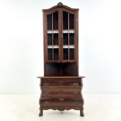 Ąžuolinis kampinis bufetas 41x79x187 cm