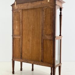 Ąžuolinė indauja su šoniniais veidrodžiais 58×124,5×182 cm
