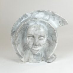 Marmurinė skulptūra - biustas 13x30x27,5 cm