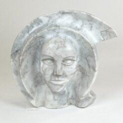 Marmurinė skulptūra – biustas 13x30x27,5 cm