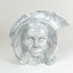 Marmurinė skulptūra – biustas 13x30x27,5 cm