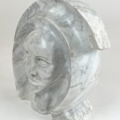 Marmurinė skulptūra – biustas 13x30x27,5 cm