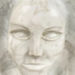 Marmurinė skulptūra – biustas 13x30x27,5 cm