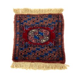 Vilnonis rankų darbo kilimėlis „Bukhara” 39x33x0,8 cm