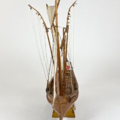 Prancūziško Saint Gildas laivo medinis modeliukas 60x17x48 cm
