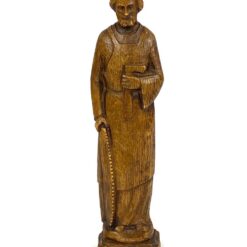 Belgiška Ceracast medžio imitacijos statula iš liejinio „Stalius” 4×7,5×30,5 cm