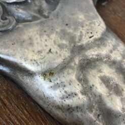 Ąžuolinis pakabinamas Art Deco laikotarpio Félix Jacques Bruxelles kryžius su metaline Jėzaus Kristaus figūra 3×33,5×44,5 cm