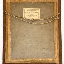 Printas „S. Maria de Perpetuo Succursu” mediniame rėme su stiklu 2×48,5×59 cm