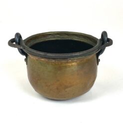 Varinis kibirėlis su metaline rankena 600 ml 12×15,5×9,5 cm