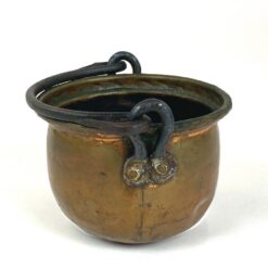 Varinis kibirėlis su metaline rankena 600 ml 12×15,5×9,5 cm