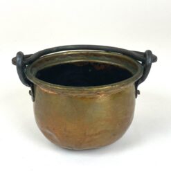 Varinis kibirėlis su metaline rankena 600 ml 12×15,5×9,5 cm