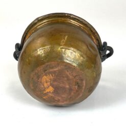 Varinis kibirėlis su metaline rankena 600 ml 12×15,5×9,5 cm