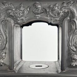 Norvegiška Ulefos penkių dalių ketaus krosnelė, gamybos metai 1900-1930 m. 98x43x240 cm
