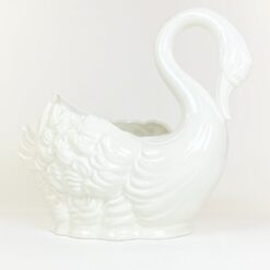 Porcelianinis vazonas „Gulbė” 47x28x36,5 cm
