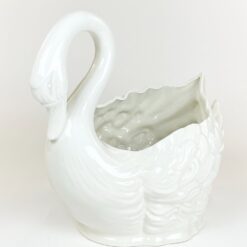 Porcelianinis vazonas „Gulbė” 47x28x36,5 cm