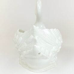 Porcelianinis vazonas „Gulbė” 47x28x36,5 cm