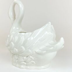 Porcelianinis vazonas „Gulbė” 47x28x36,5 cm