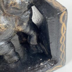 Knygų laikikliai iš ketaus su dramblių figūromis 2 vnt. komplektas 8×10,5×14,5 cm